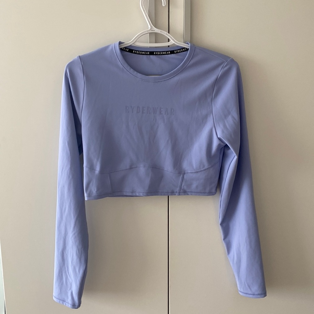 RyderWear cropped long sleeve
